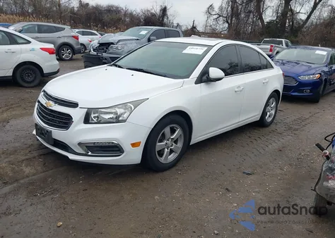 2015 Chevrolet Cruze 1Lt Auto z USA, uszkodzony, nr VIN 1G1PC5SB5F7228361